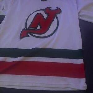 NHL White and Red Jersey